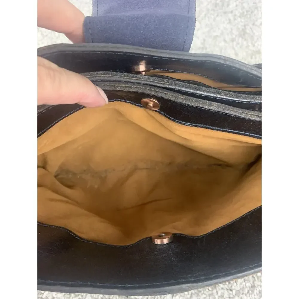 Patricia Nash Handbag Womens Medium Embossed Leather Shoulder Bag Purse - Picture 5 of 7